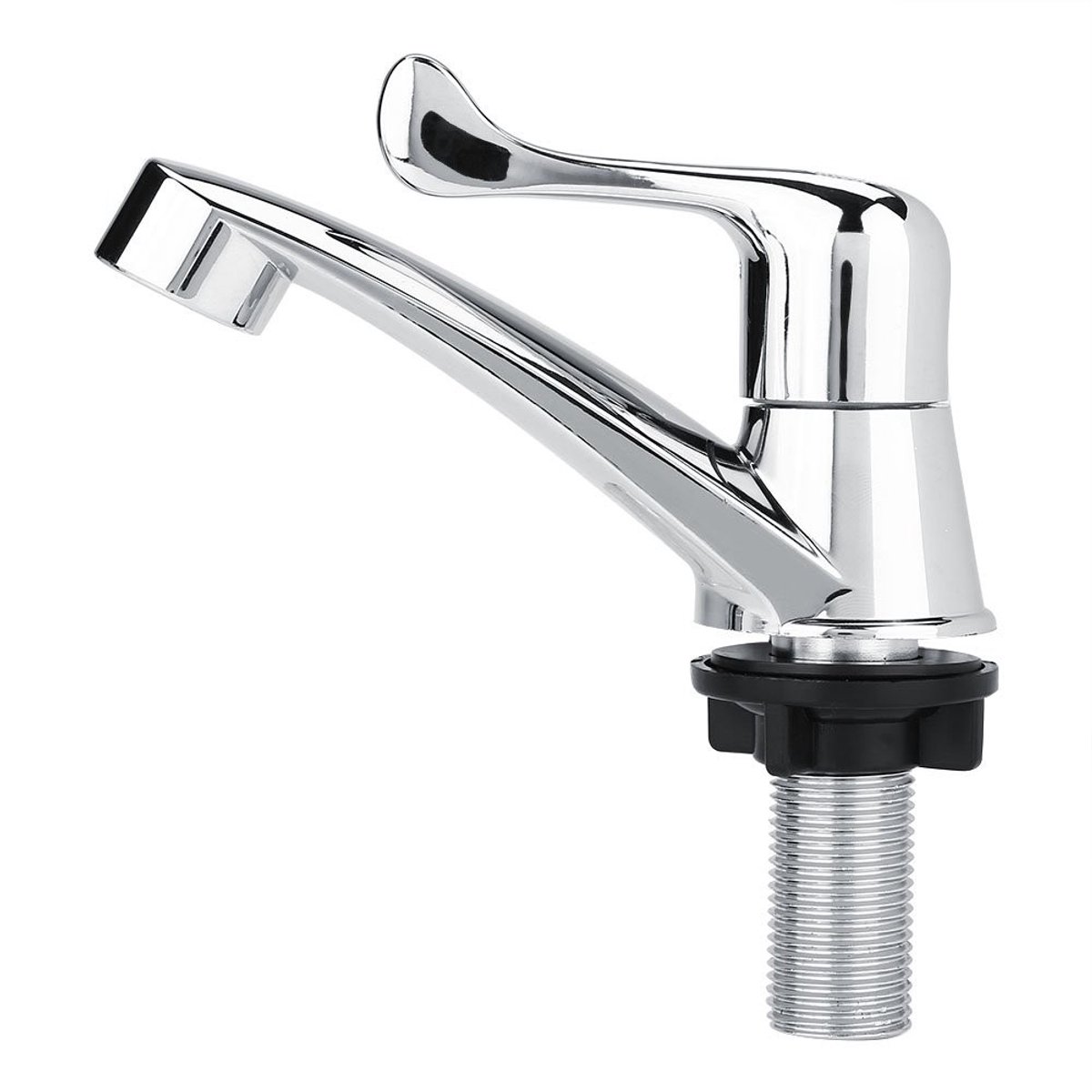 Dailygoods- Kraan Modern - ABS Chroom - Enkele Koudwaterkraan - Handgreep Opties - Eenvoudig te Installeren - Makkelijk te Reinigen - Keukenkranen