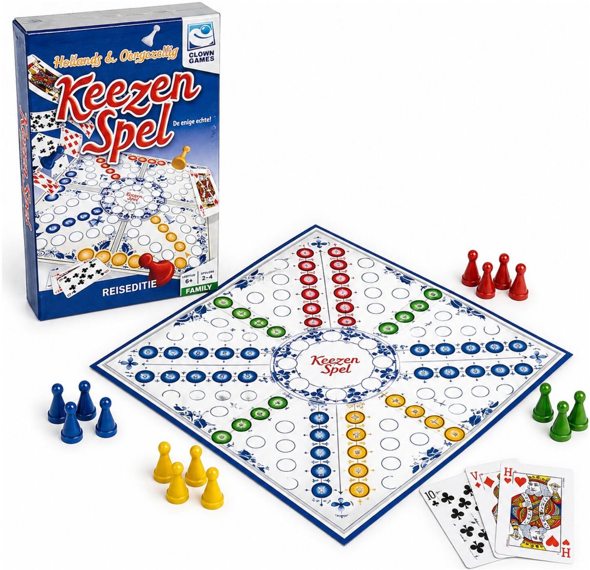 Clown Games Keezenspel Reiseditie — afbeelding 10