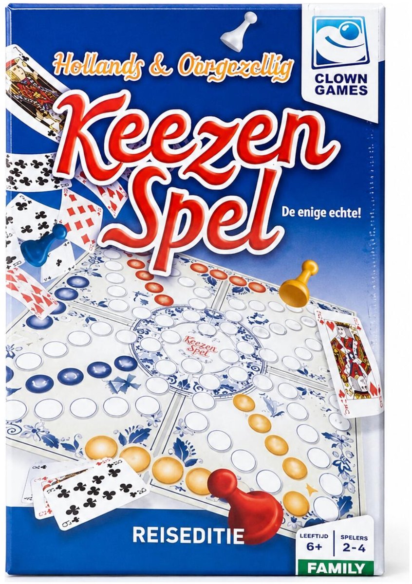 Clown Games Keezenspel Reiseditie — afbeelding 4