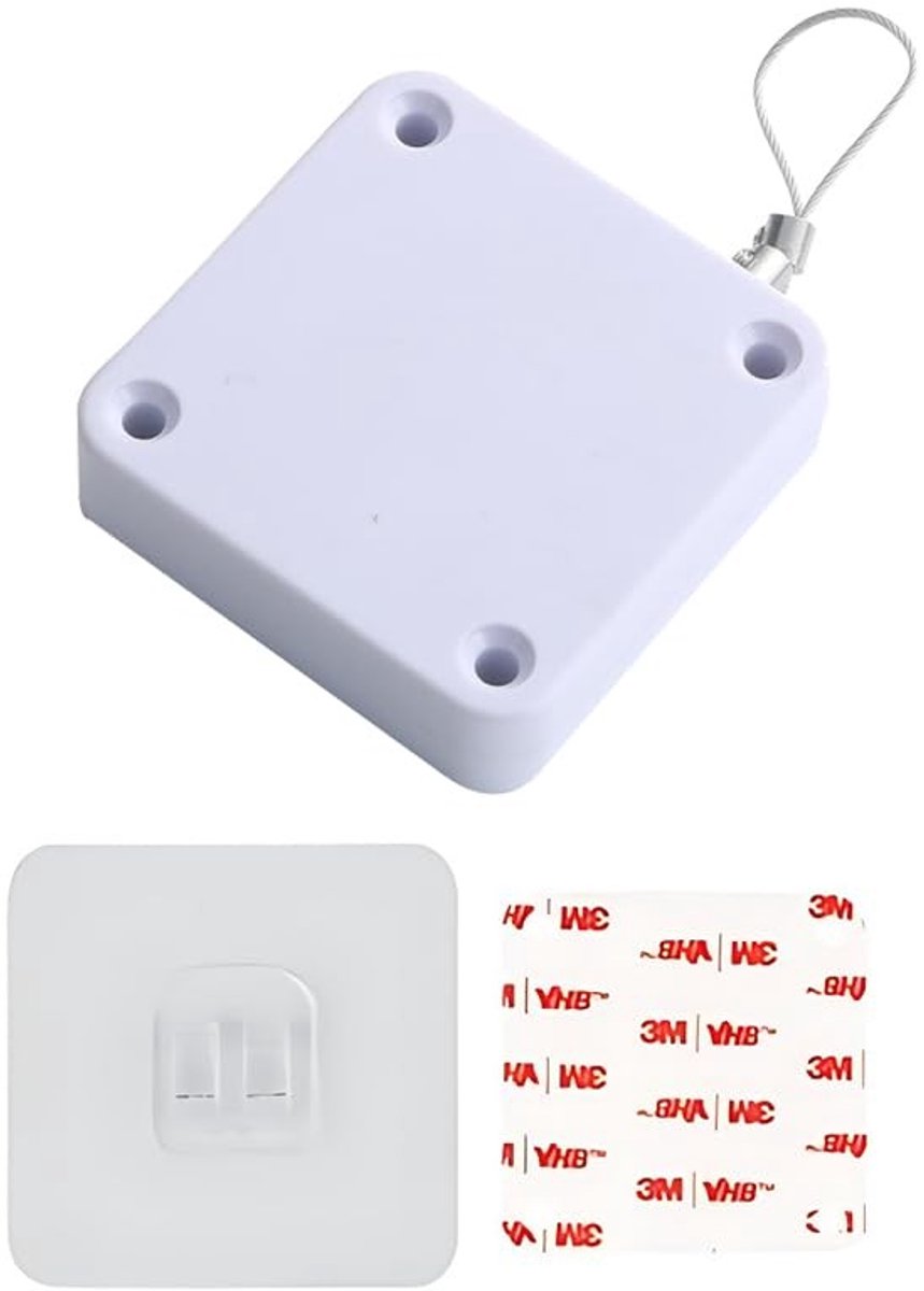 Dailygoods- Automatische Deursluiter Stille Sluiting - Deurdranger - Deursluiter voor Binnen - Multifunctionele Deursluiter - Woondeursluiter - Voorkomt Insecten en Luchtlekken