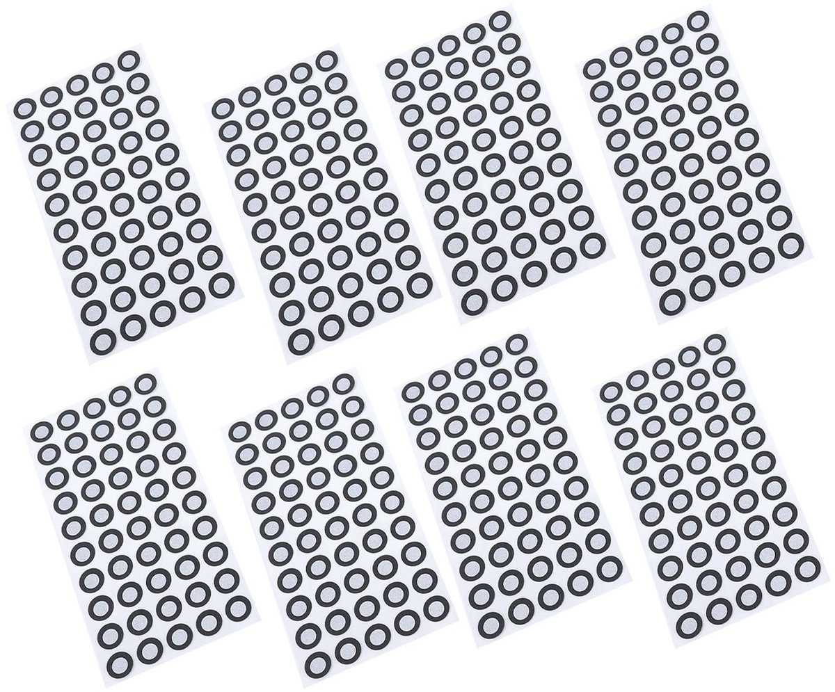 Dailygoods- 3D Scannen Marker 500 Stuks - Referentiepunt - Diffuse Reflectie - Gebruiksvriendelijk Ontwerp - Nauwkeurig Scannen - Geavanceerde Technologie - Reflectiemarker