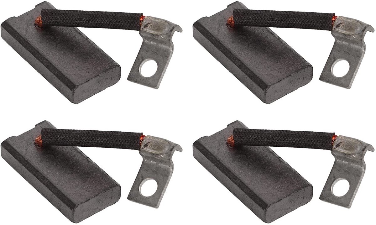 Dailygoods- Koolborstel Set - 4 Stuks - Hoogwaardig ABS/Metaal - Slijtvast/Breukvast - Motorborstel Kit - OE-nummer 8181200 - Startborstel