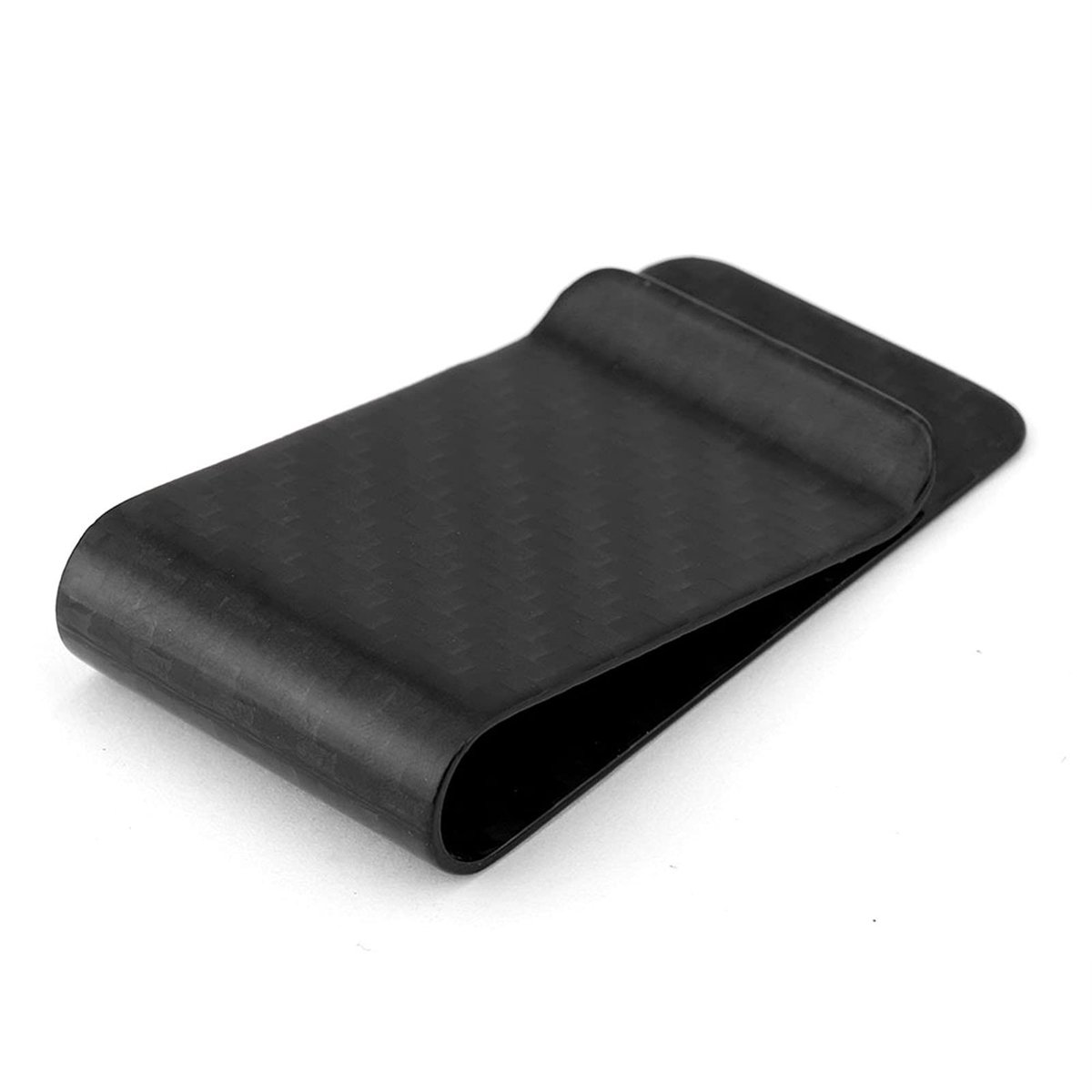 Dailygoods- Geldclip Ultralicht - Portemonnee - Kaarthouder - Minimalistisch - Koolstofvezel - Elegant ontwerp