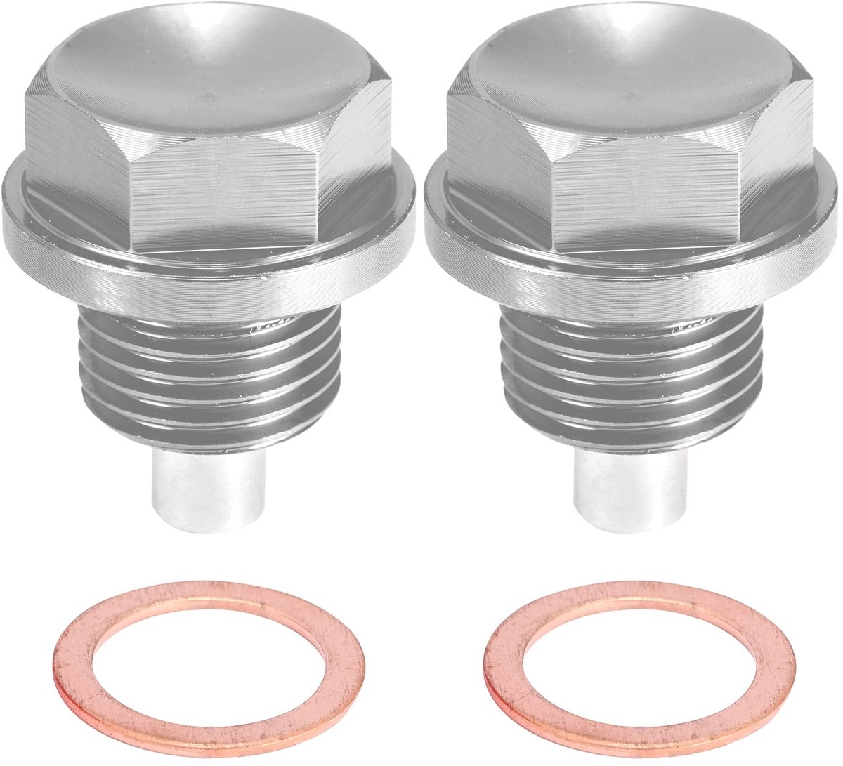 Dailygoods- Olieafvoerplug Magnetisch - Afvoerstop - Korfplug - Afvoerplug Wastafel - Afvoerplug Zwart - Eenvoudige Installatie