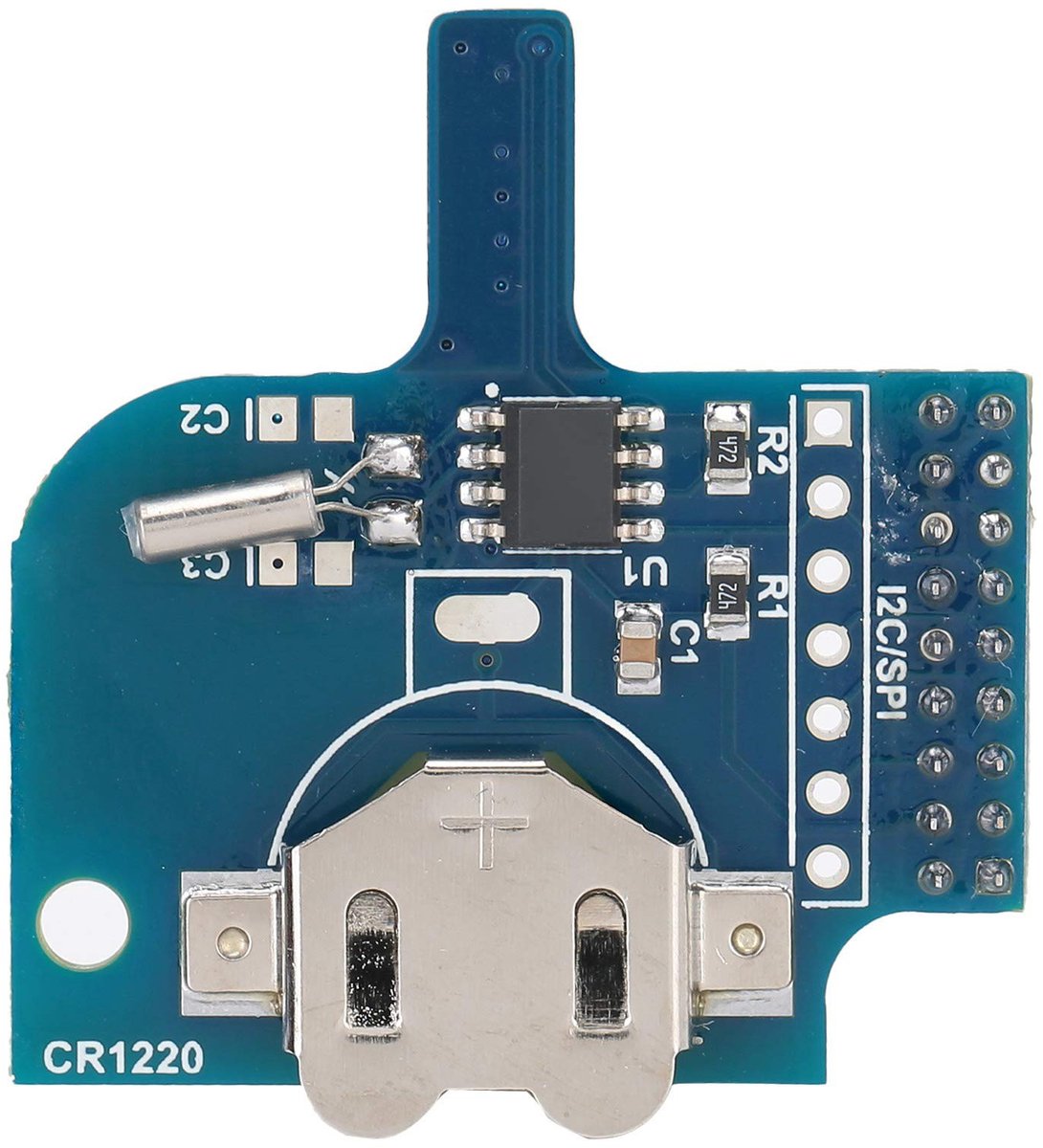 Dailygoods- Tijdmodule Real Time Clock - Compatibel met Mister FPGA - Afspeelbaar met Cr1220-back-up - Geavanceerde productie - Veiligheid gegarandeerd - Voor Mister IO Board - RTC-module