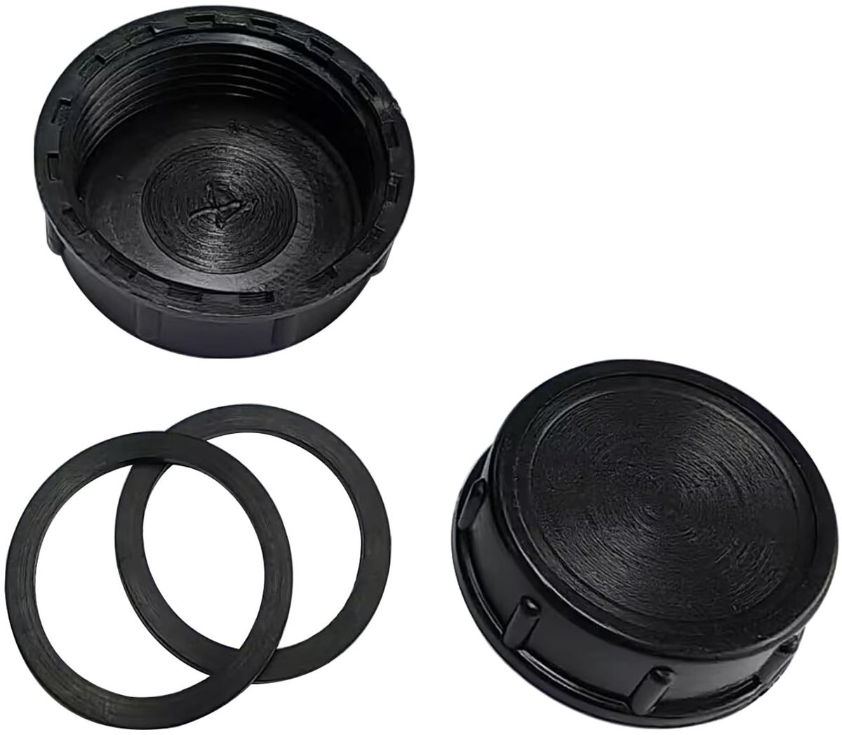 Dailygoods- Afvoerplug 39mm - Afvoerplug Gootsteen - Afvoerplug Tuin - Afvoerstop - Rubber Sealing Ring - Hoogwaardige PVC