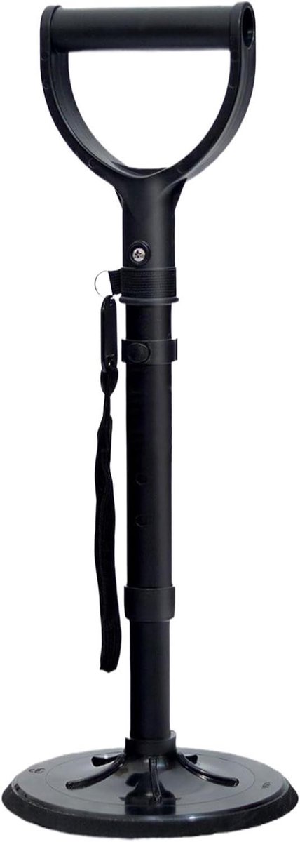 Hulpmiddel Ouderen - Mobiliteitshulp Steun - Veilig Bewegen - Verstelbare Hoogte - 42-52 cm - Zwart