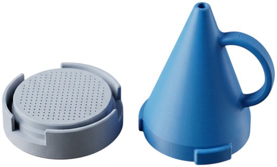 Zandprinter Kasteel Bouwer - Creatief Speelgoed Strand - Marine Blauw - Gadget — afbeelding 2