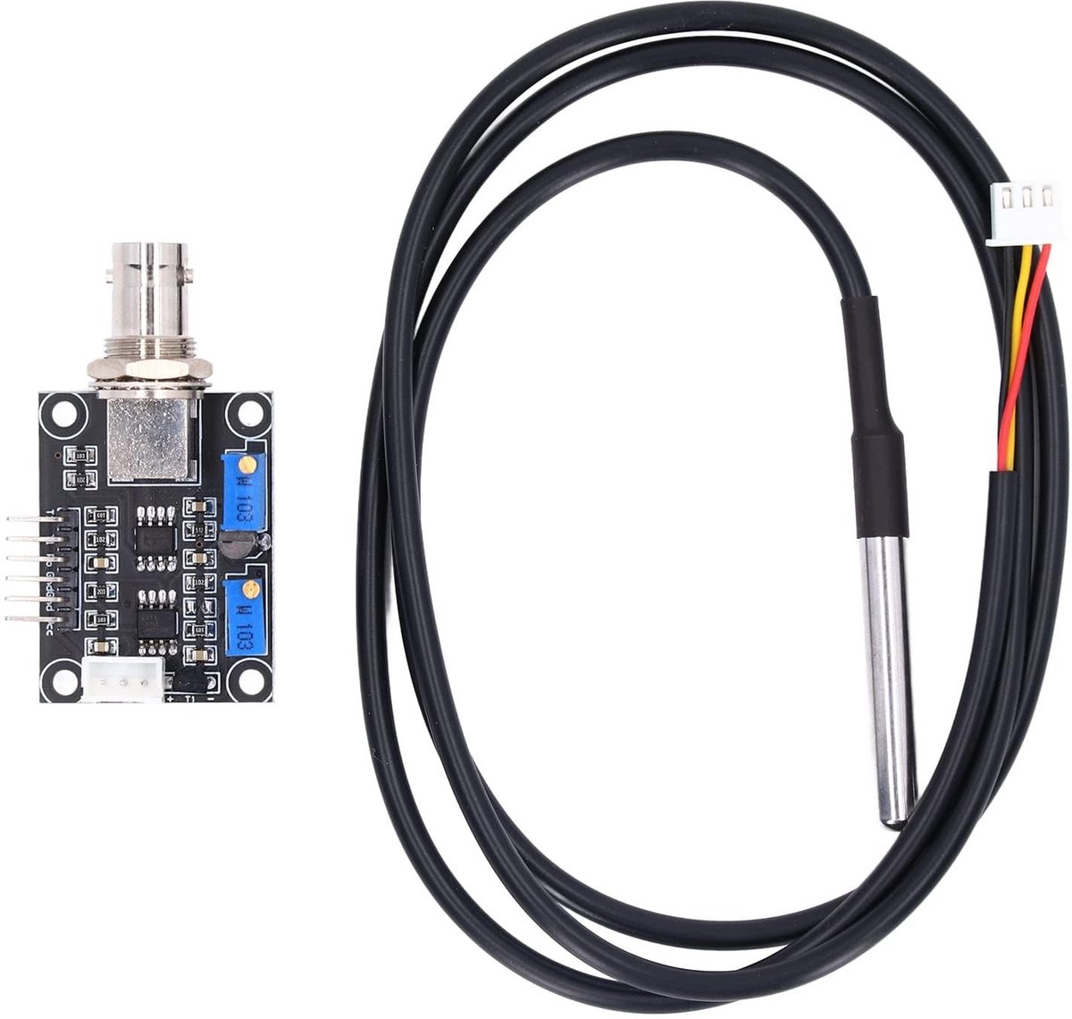 Dailygoods- PH-Meter Digitale Sonde - Waterdichte Sensor - BNC-connector - Waardedetectie - Vloeibaar Water - Budgetvriendelijk