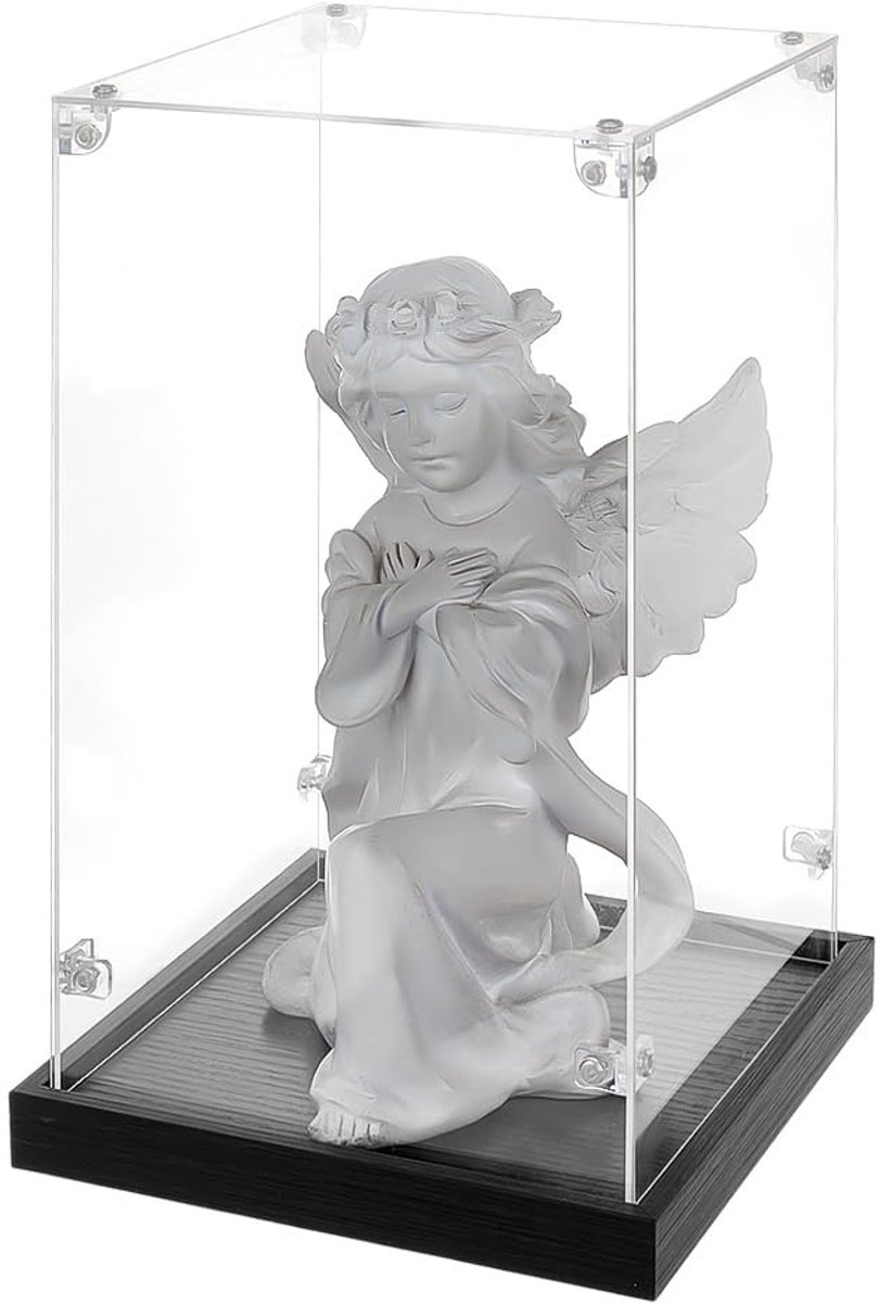 Dailygoods- Acryl Vitrine 6,5x6,6x10,7 inch - Display Box - Stofdicht - Showcase - Collectibles - Herdenkingscadeaus - Displaybox