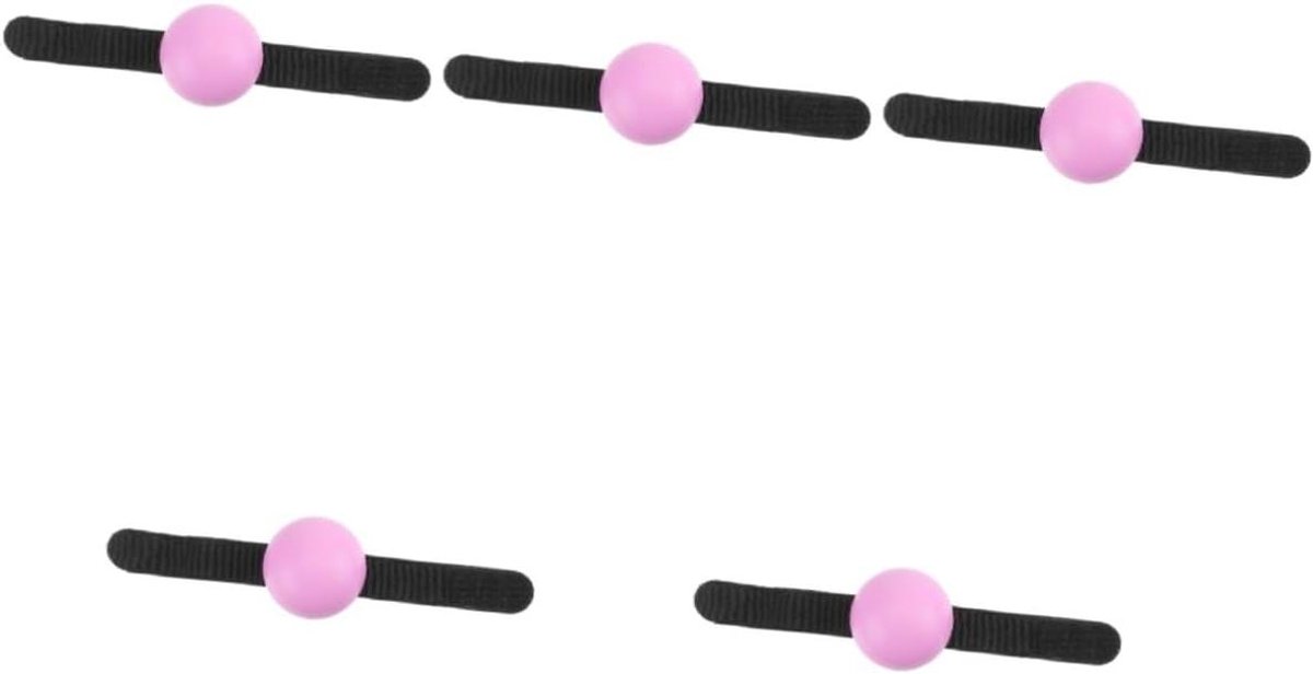 Wimperplank Set - Wimperpallet Wimperhouder - Wimpers Aanbrengen - Verstelbare Polsband - 5 Stuks - Roze