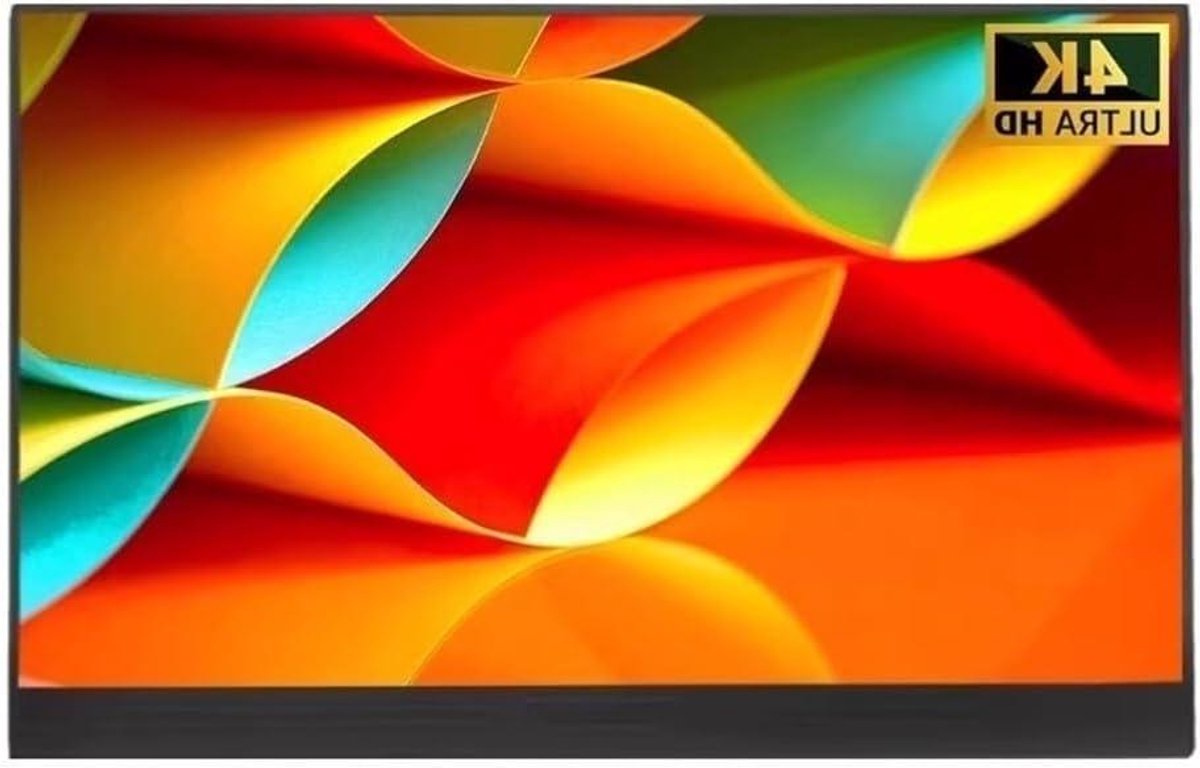 Draagbare Monitor - Secundair Scherm Extern Display - Productiviteit Verhogend - Ultradun Aluminium Design - 133 inch - Zilver