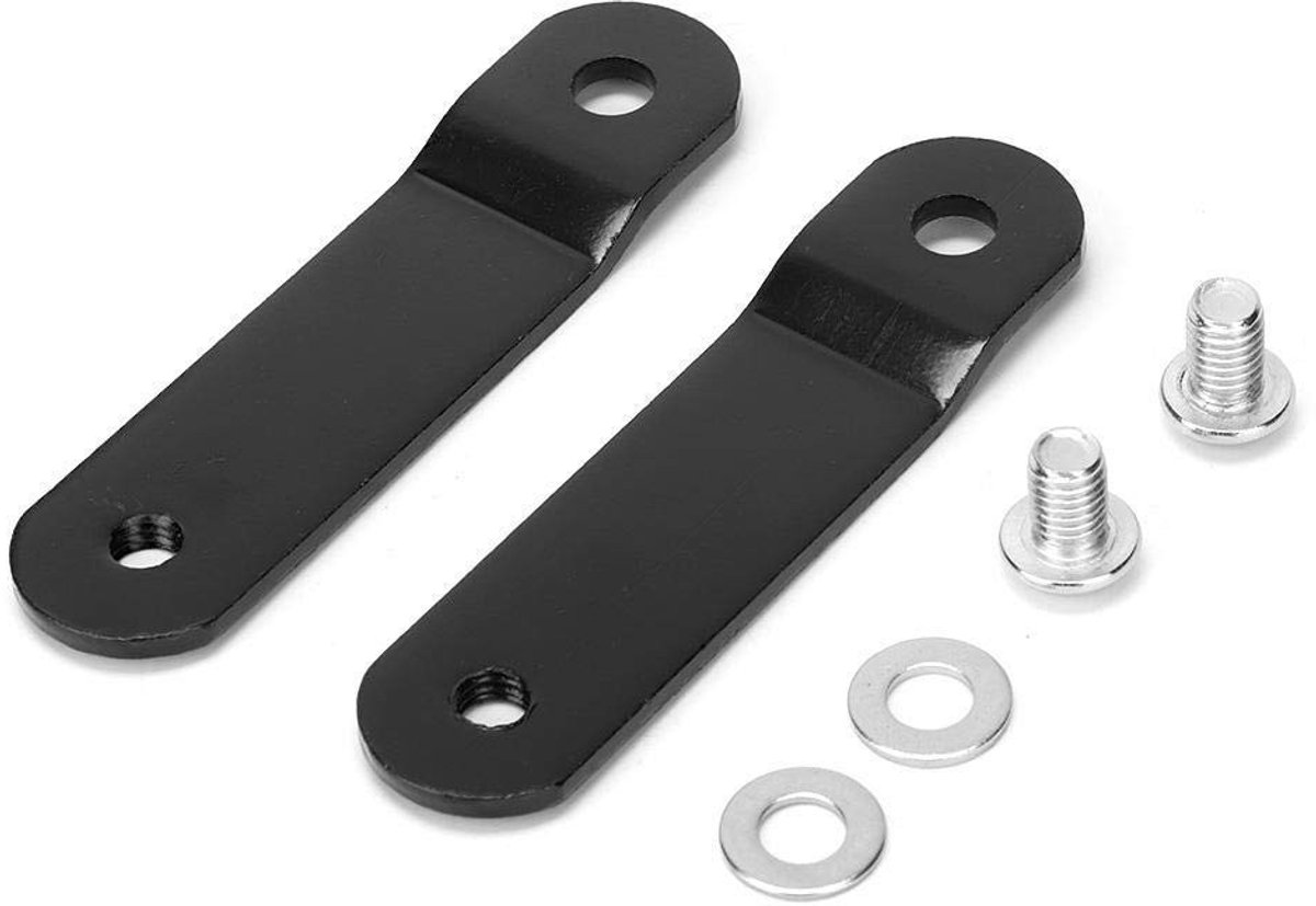 Dailygoods- Brandstoftank Lift Kit - Universele Motorfiets Beugel - Duurzaam IJzer - Eenvoudige Installatie - Praktisch Ontwerp - 76 mm / 65 mm - Tanklift