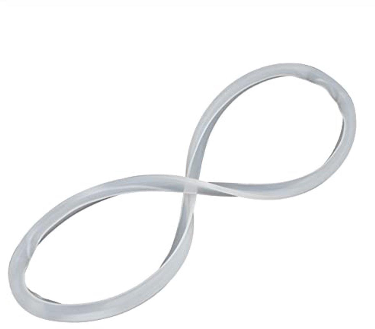 Dailygoods- Afdichtingsring Voedselveilig - Siliconen O-ring - 24 cm - Geschikt voor Snelkookpan - Aluminiumlegering - Gemakkelijk te Reinigen