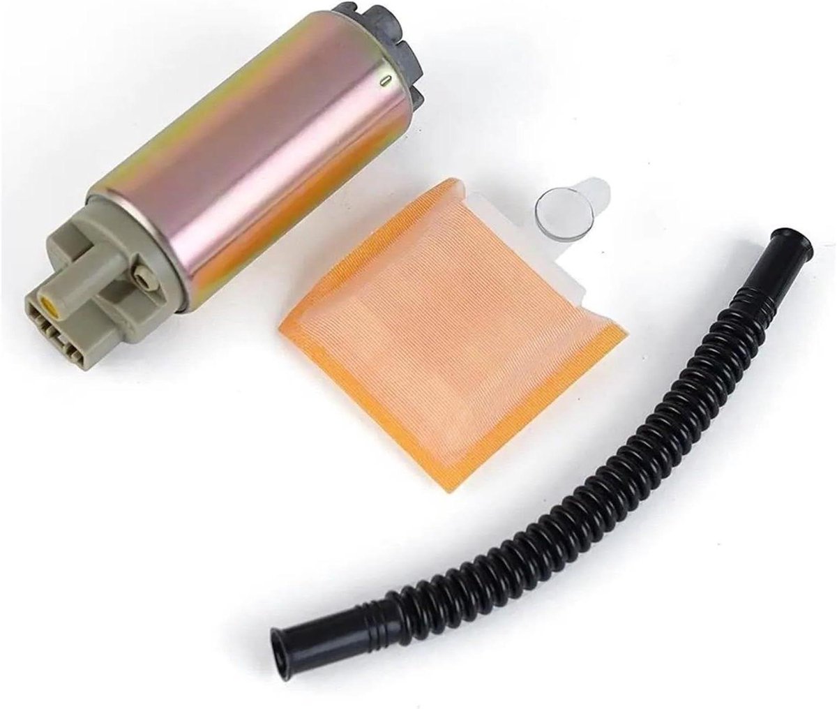Motorcycle Brandstofpomp - Brandstofpomp Motor - Motoronderhoud - Directe Vervanging - 12V - Zwart