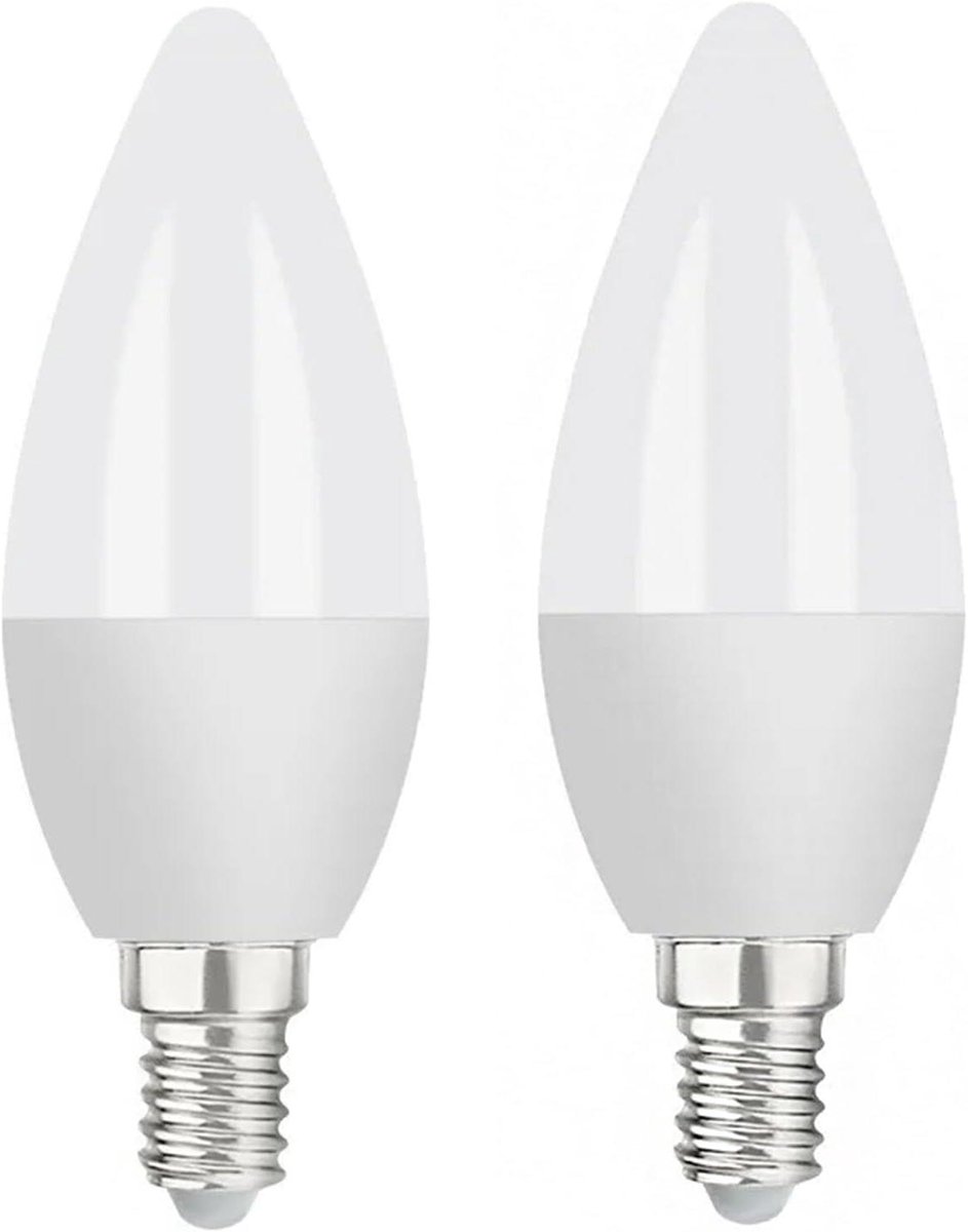 LED E14 Gloeilampen - Kaarslampen Energiebesparend - Verlichting Kroonluchters - Warm Koel Wit - 3w 5w 7w - Melkachtig