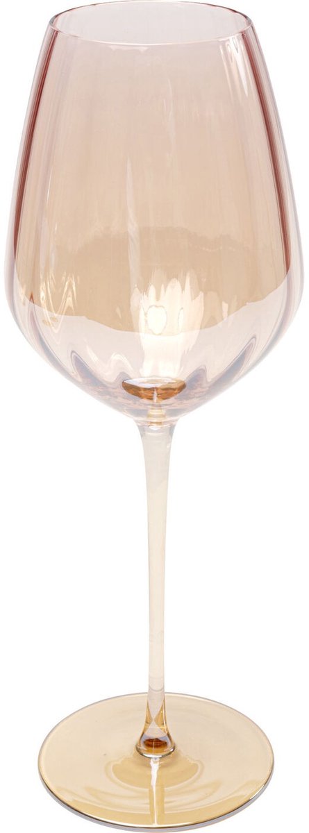 Wijnglazen Wit Bina Mocca (6/set) Kare Design