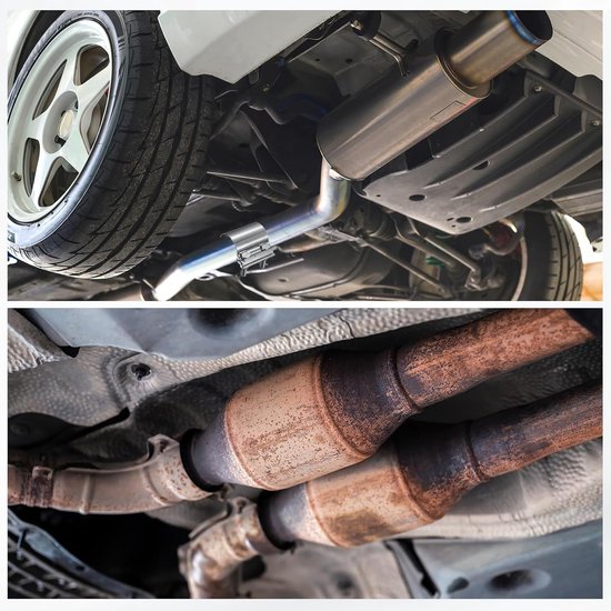Slangklem - T-bout klem - Uitlaat Reparatie - Roestvrij Staal - 40-48 mm - Zilverkleurig — afbeelding 2