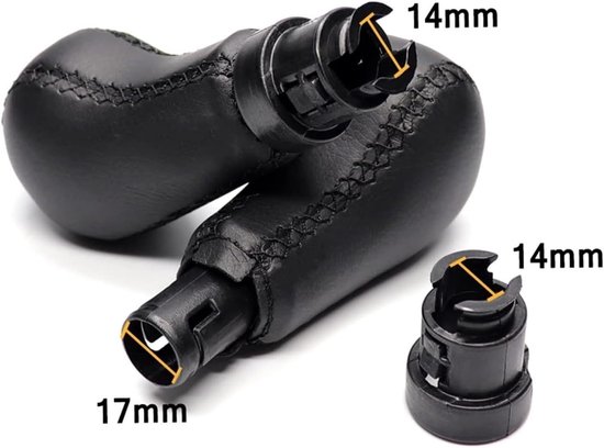 Versnellingspook Knop - Schakelknop Pook - Auto Interieur - Comfortabele Grip - 6 Versnellingen - Zwart — afbeelding 5