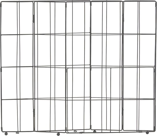 Inklapbare wasmand - Wasemmer opvouwbaar - Kleding sorteren - Metalen frame - 100 liter - Zwart — afbeelding 3