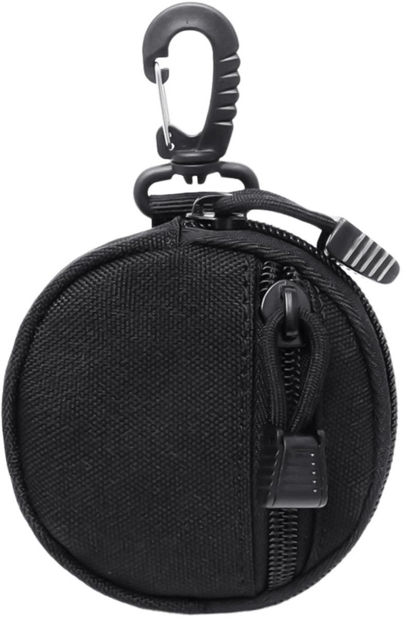 Dailygoods- Portemonnee Compact - Sleutelhanger - Mini-tas - Waterdicht - Polyester - 10 x 10 x 2,5 cm - Sleuteltas