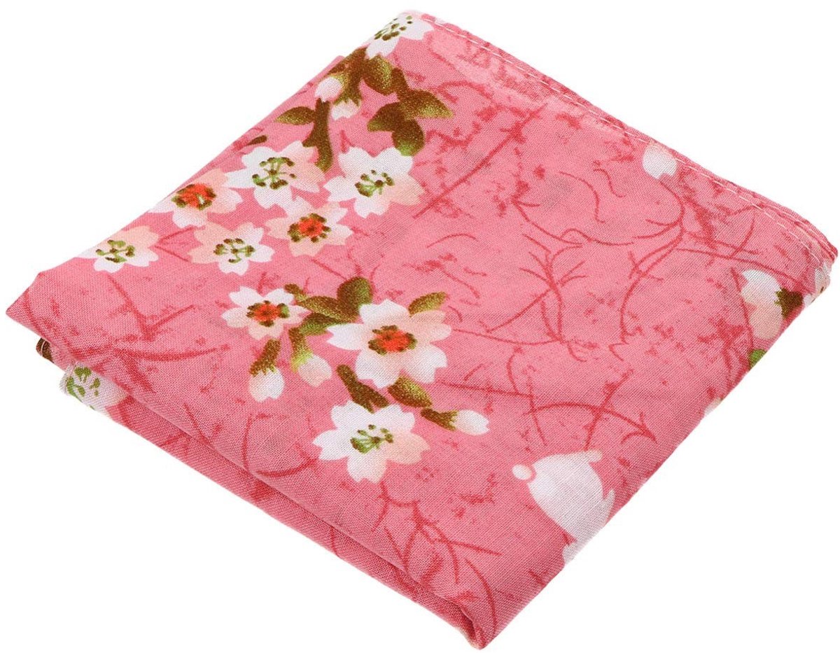 Dailygoods- Wikkeldoek 50 x 50 cm - Japans Design - Zacht/Patchwork - Ademend/Huidvriendelijk - Duurzaam - Multifunctioneel - Furoshiki