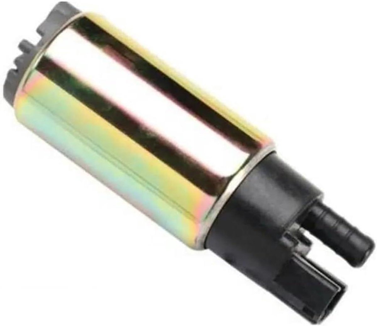 Brandstofpomp - Universele pomp - Brandstof transporteren - Zelfaanzuigende functie - 38 mm breedte - Zilverkleurig