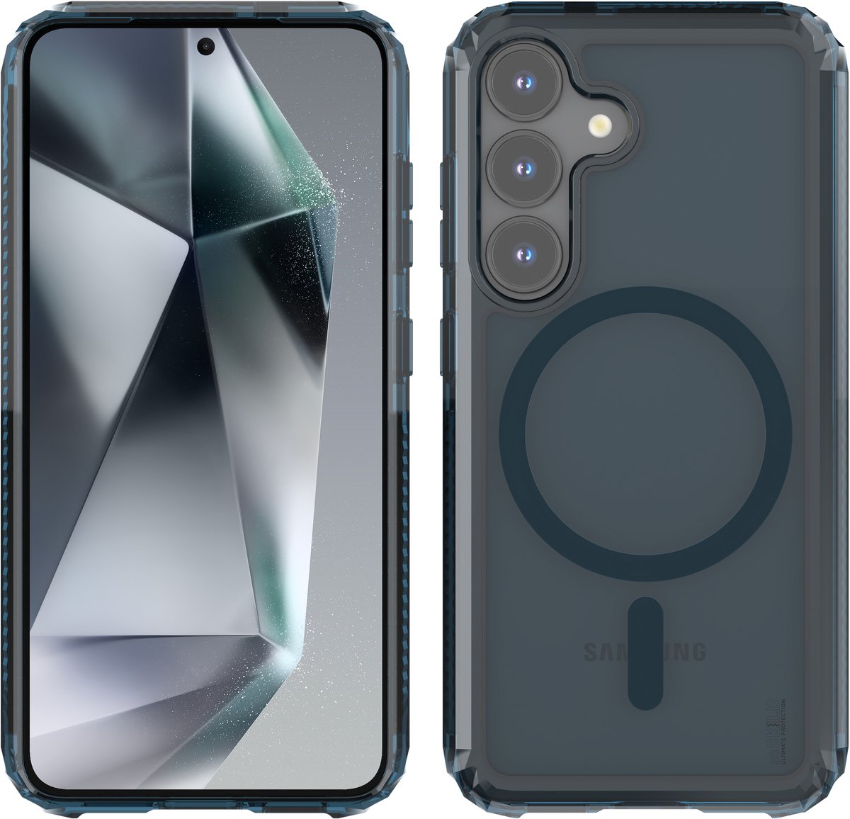 SoSkild Defend Heavy Impact Case geschikt voor Samsung Galaxy S25+ - Smokey Grey