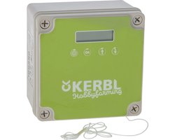 Kerbl Besturingseenheid voor automatische kippendeur | daglichtsensor + timer | voor schuiven 0,5–2,5 kg