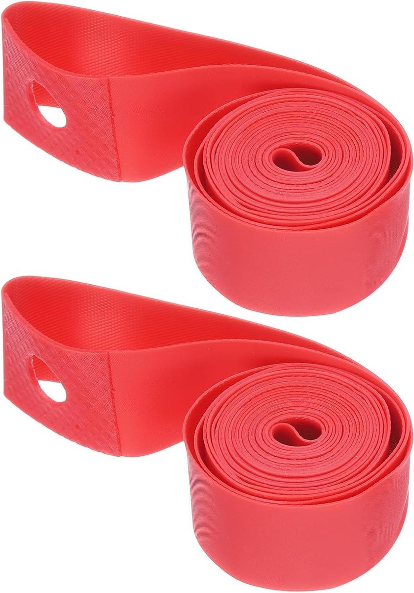 Fietsband bescherming - Velgbanden lekbestendig - Banden beschermen - TPU materiaal - 24 inch - Rood