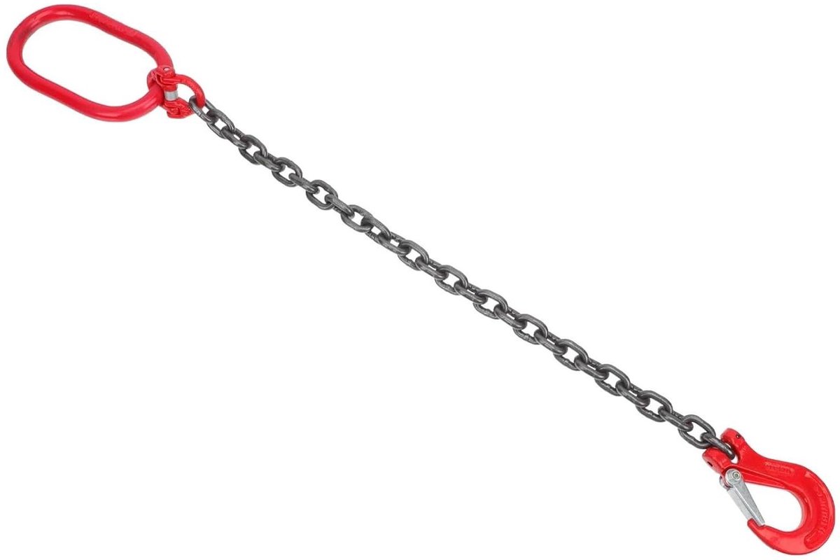 Elektrische lier ketting - Hijsketting slingerhaak - Zwaar materiaal tillen - Waterdicht corrosiebestendig - 1 TON capaciteit - Divers