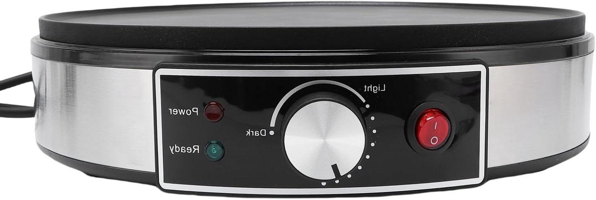 Elektrische Bakplaat Crêpe Maker Indicatoren Staan ​​cake Machine voor Picknick, Crêpe Makers (EU-stekker 220V)