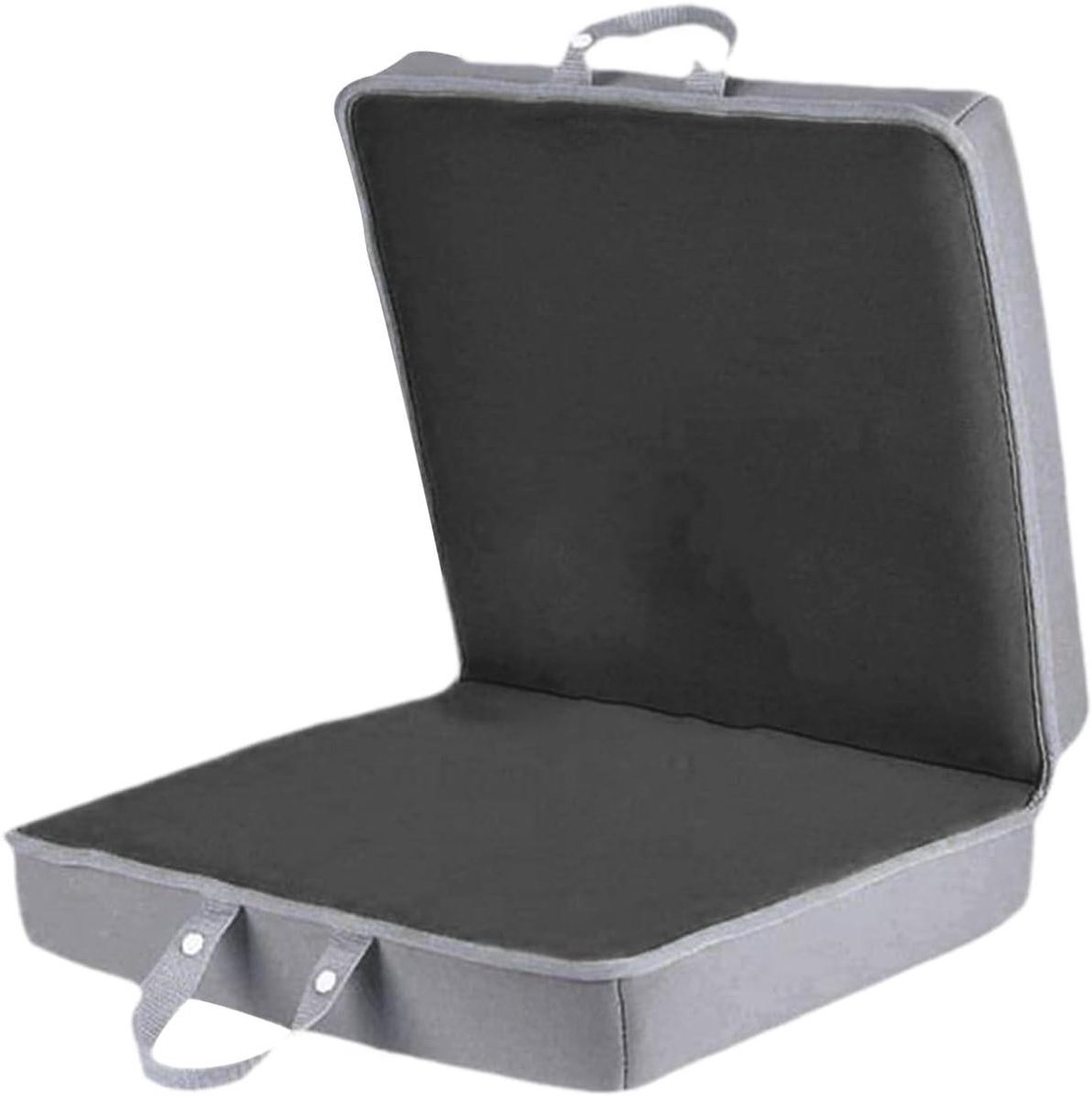 Kniebeschermers - Kniekussen Mat - Tuinieren Huisreiniging - Antislip Handgrepen - 30 x 34 cm - Zwart