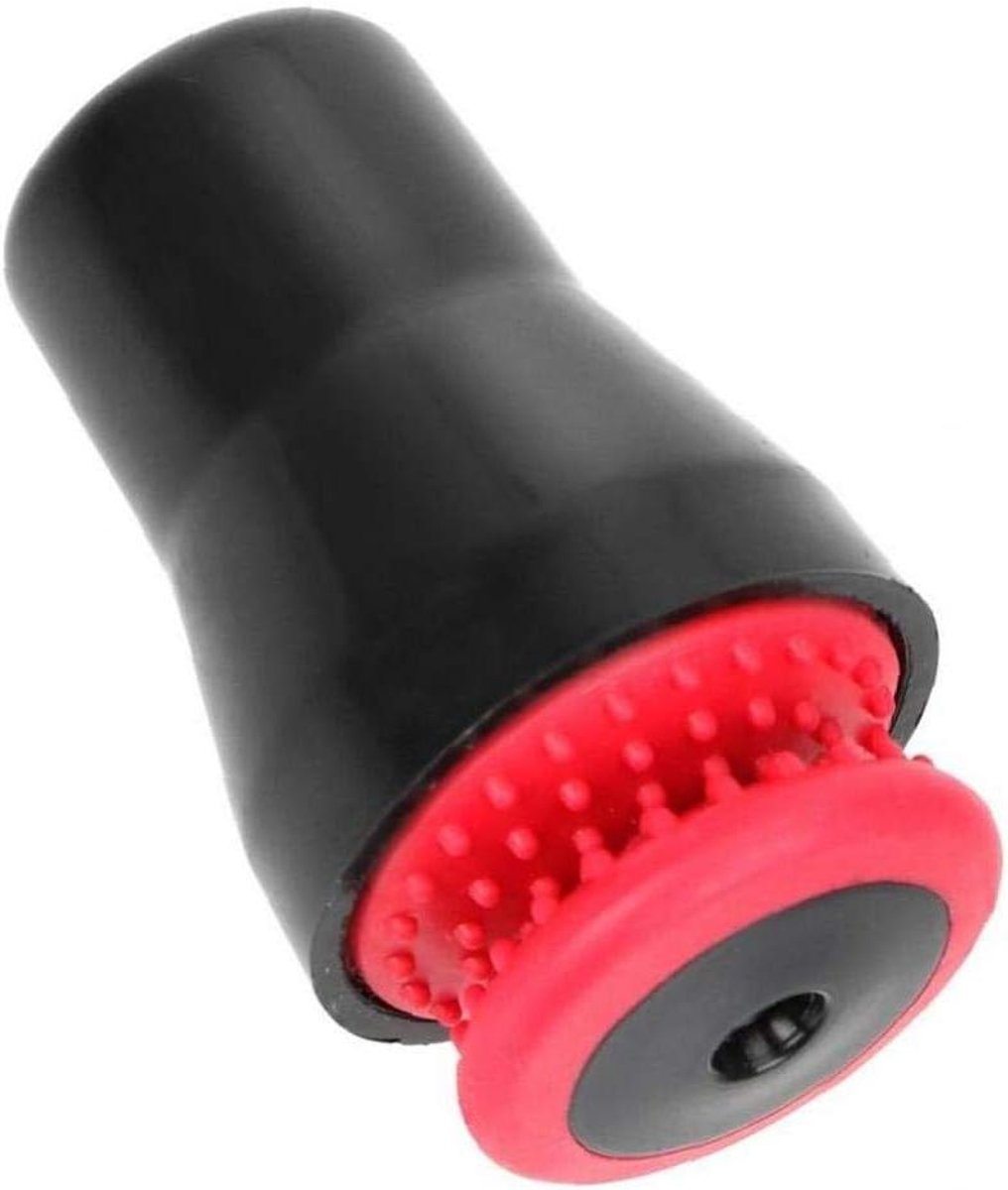 Magnetische Glasreiniger - Fles Borstel - Glazen Schoonmaken - Bereikt Dode Hoeken - 5 cm - Zwart