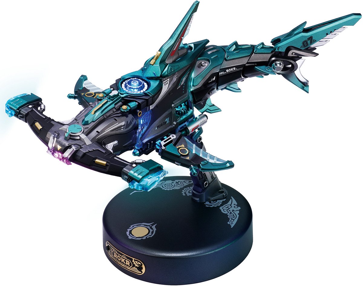 Robotime Hammerhead Shark - ROKR Mechanic Organism 3D puzzle Series - MI07 - Haai - Bouwpakket - Knutselen