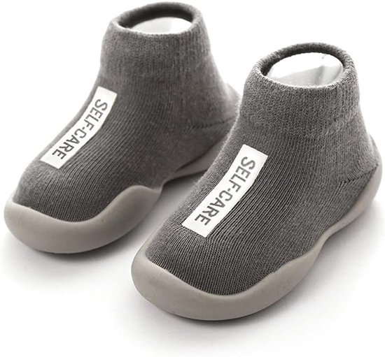 Babysokken Gebreid - Kindersokken Warm - Dagelijks Gebruik - Antislip Zolen - One Size - Rood — afbeelding 4