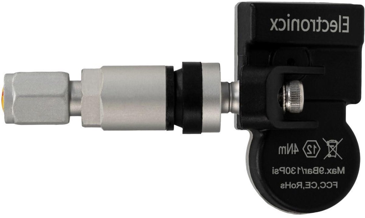 Bandenspanning Sensor - TPMS Vervanging - Veilig Rijden - Voorgeprogrammeerd - 433 MHz - Metaal
