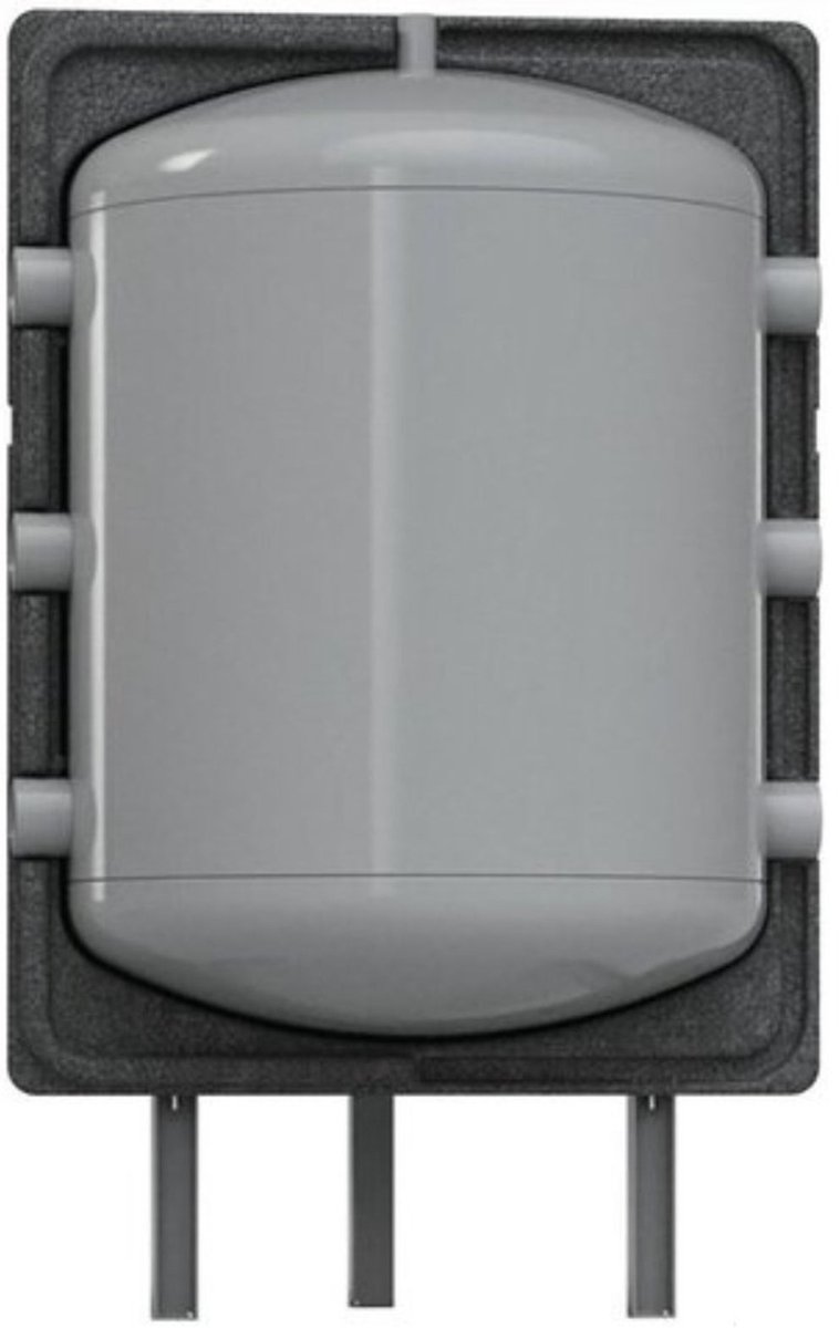 DAIKIN Minibuffer 100L met isolatie met 6x 1 1/2'' BI + 1/2'' BI-ontluchting , DE.PREVM6H100