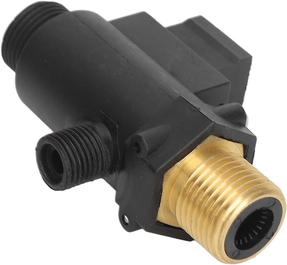 Waterstroomschakelaar - Druksensor - Energiebesparing - Zinklegering Materiaal - 8.99 x 5.99 x 3 cm - Zilverkleurig