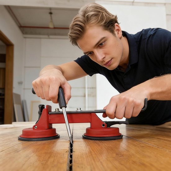 Vloervoegen Reparatiegereedschap - Laminaat Fixer - Vloeren Repareren - Dubbele Klauw - 39 cm - null — afbeelding 3