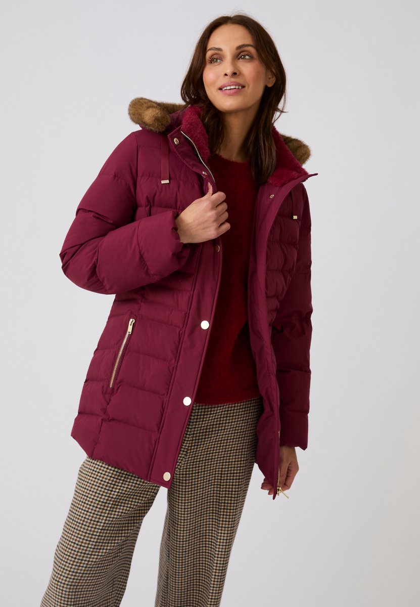 Damart Thermolactyl fantasie parka Dames – 50-52 Rood