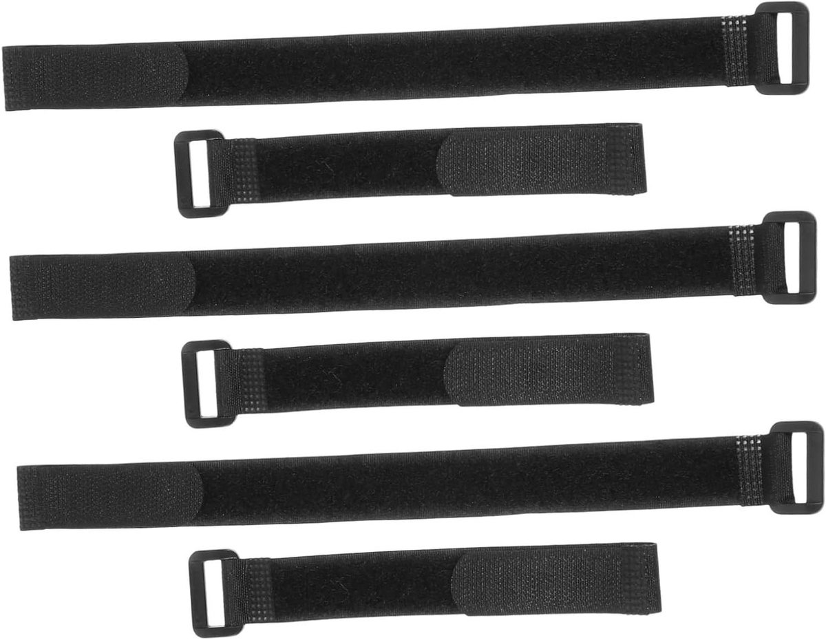 Fietswielriemen - Bevestigingsbanden - Fiets Transport - Duurzaam Nylon Materiaal - 31x2CM - Zwart