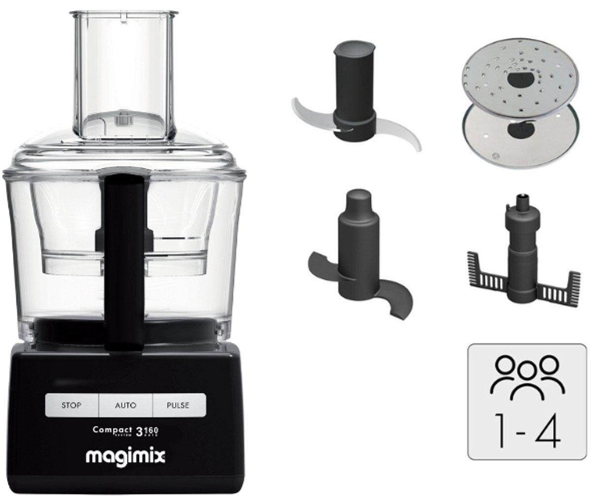 Magimix CS 3160 - Foodprocessor - Keukenmachine - Zwart thumbnail 2