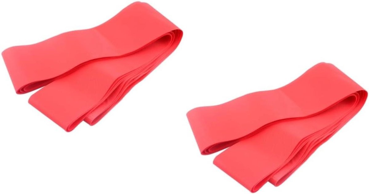 Banden Beschermkussen - Fietsvelglint - Fietsband Bescherming - Goede Weerstand - 2 Stuks - Rood