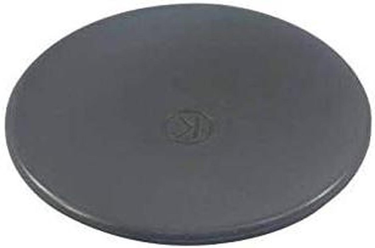 Schotelvoet Keukenmachine - Onderlegmat Kom - Keukenmachine Onderdeel - Origineel Onderdeel - 13.1 x 0.7 x 13.1 cm - Zwart
