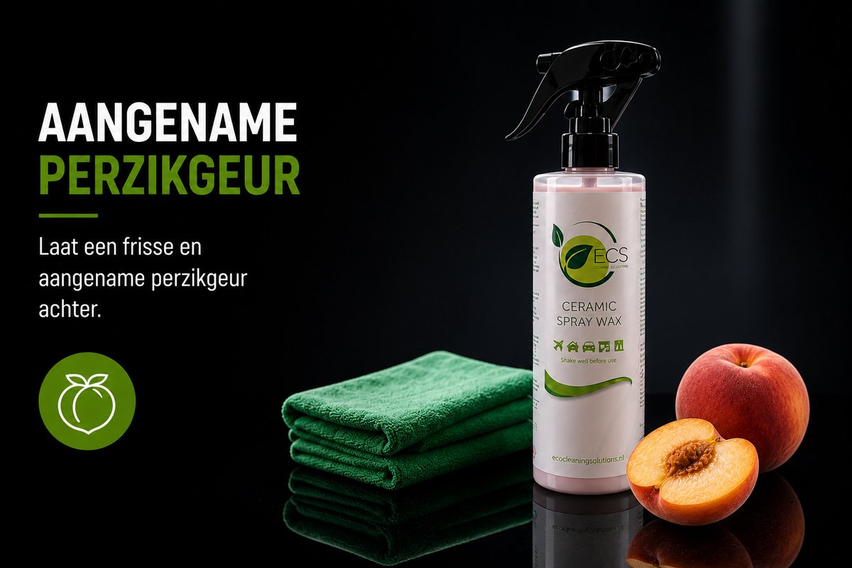 ECS Ceramic Spray Wax – Keramische Wax Auto – Lakbescherming, Hoogglans & Waterafstotende Coating – 500ml – foto 5