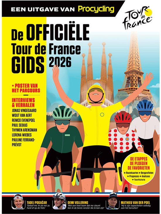 De officiële Tour de France Gids - 2026
