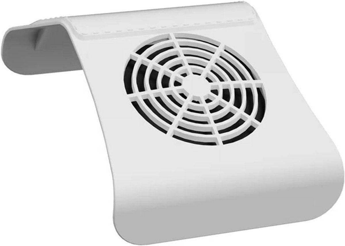 Nagelstofafzuiger - Nagelstofzuiger - Manicure - Dubbele Ventilator - 80W Vermogen - Wit