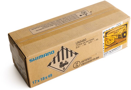 Shimano Steps BT-E8036 Fietsaccu 36V 17.5Ah in-frame van Shimano — afbeelding 5