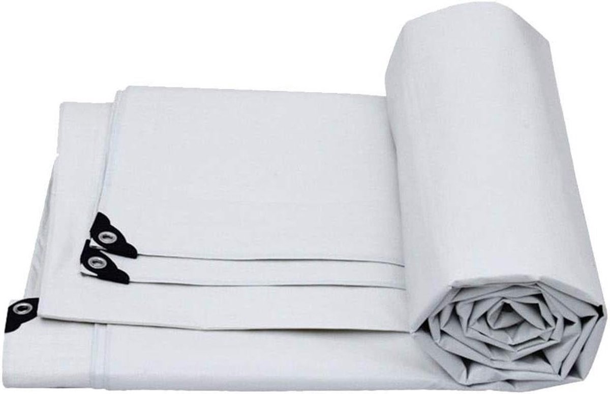 Zeil - Beschermhoes - Buiten beschermen - Waterdicht polyethyleen - 3 m x 2 m - Wit